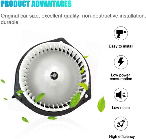 A/C Blower Motor w/Fan Front For 04-16 Chevrolet Impala 04-08 Pontiac Grand Prix - Picture 5 of 15
