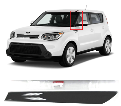 New Genuine Windshield Reveal Moulding Trim Strip OEM For 14-16 Soul 86131B2000 New Genuine Windshield Reveal Moulding Trim Strip OEM For 14-16 Soul 86131B2000