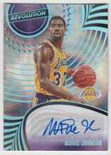 2023-24 Panini Revolution Lakers Magic Johnson Infinite Auto 07/25 A-MJL