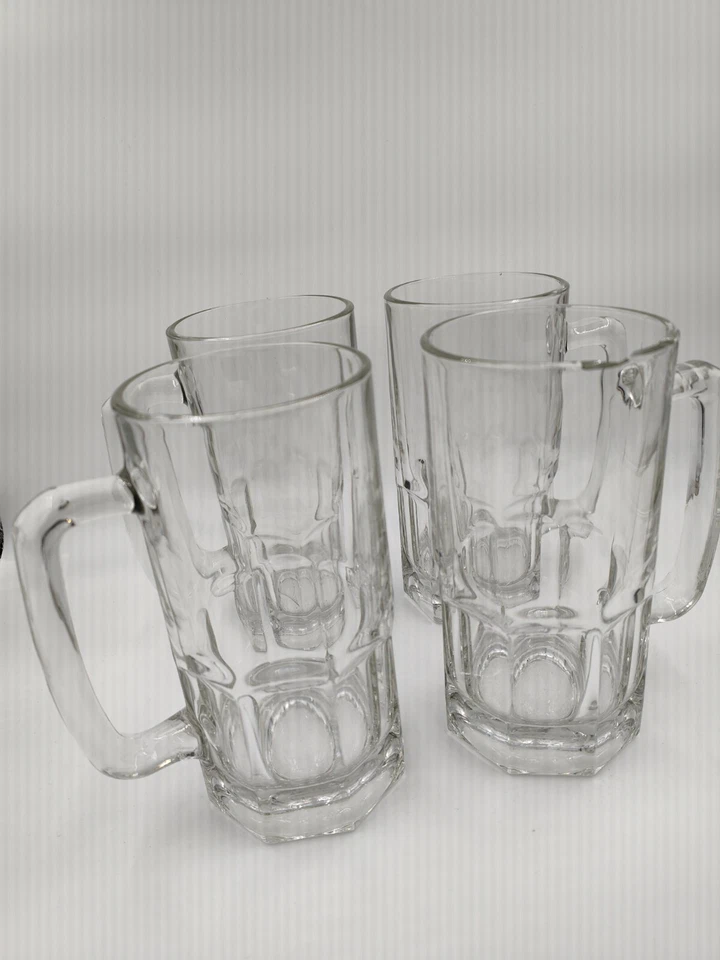 Набор из четырех - 34 унций/1 л Anchor Hocking пиво вагон Gusto кружки (см. описание)  - Изображение 3 из 4