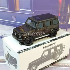 Minichamps 1:18 Benz AMG G-CLASS G500 W463 2020 Diecast Model Car Blue/Red/Brown