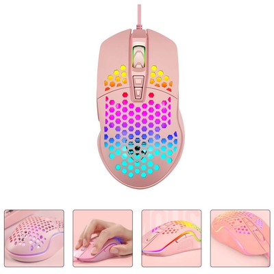 Backlit Gaming Glowing Gaming Waben Shell Rgb Gaming
