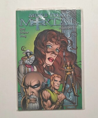 More Than Mortal Volume 1 Softcover TPB 1998 Variant Cover Image RARE NEW SEALED