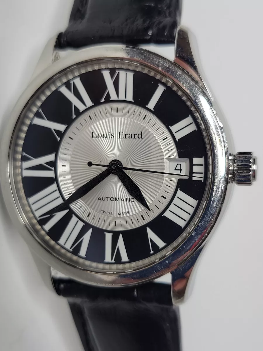 Louis Erard Watch Automatic Chronograph Day Date Swiss Made