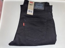 Levis 511 Slim Boys Size 20 Black 30X30 Actual:31X30