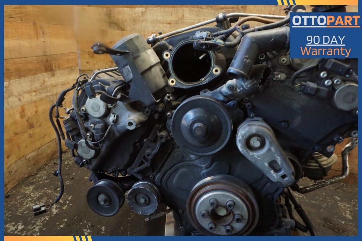 10-12 Jaguar XF Complete Engine Assembly W/O Supercharged C2D49713 
