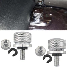 2pcs Rear Fender Seat Bolt & Nut Kit for Harley Sportster Road King Softail Dyna