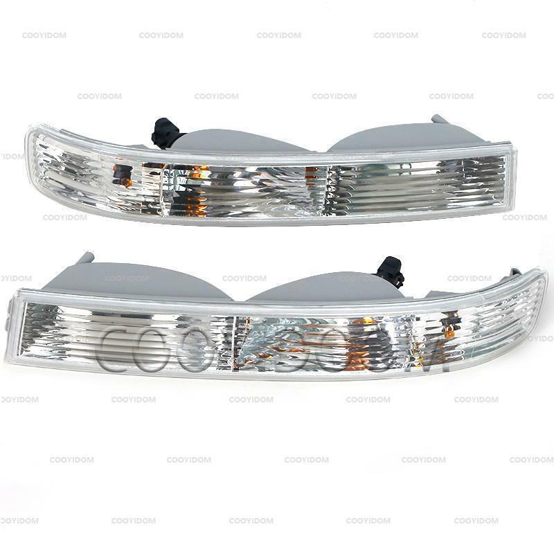 Front Parking Lights Turn Signal lamp Pair For Chevy GMC Van 1500 2500