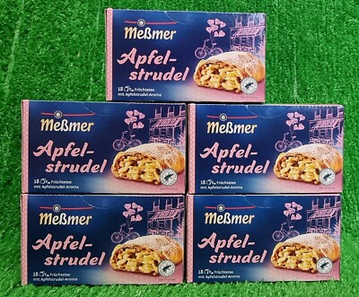 (86,42 /kg) 5x Messmer Apfelstrudel Tee Kuchentee Meßmer Früchtetee