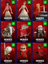 [DIGITAL] Topps Disney - 5th Anniversary 24 S1 - Red Heroes - Pick