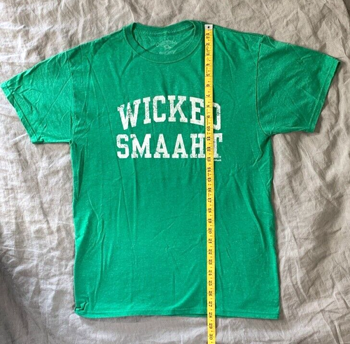 Wicked Smaaht T-shirt Chowdaheadz Adult Size Medium - Picture 2 of 5