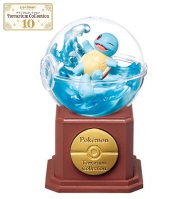 RE-MENT Pokemon Terrarium Collection 10 Pedestal Mini Figure Toy #4 Squirtle NEW