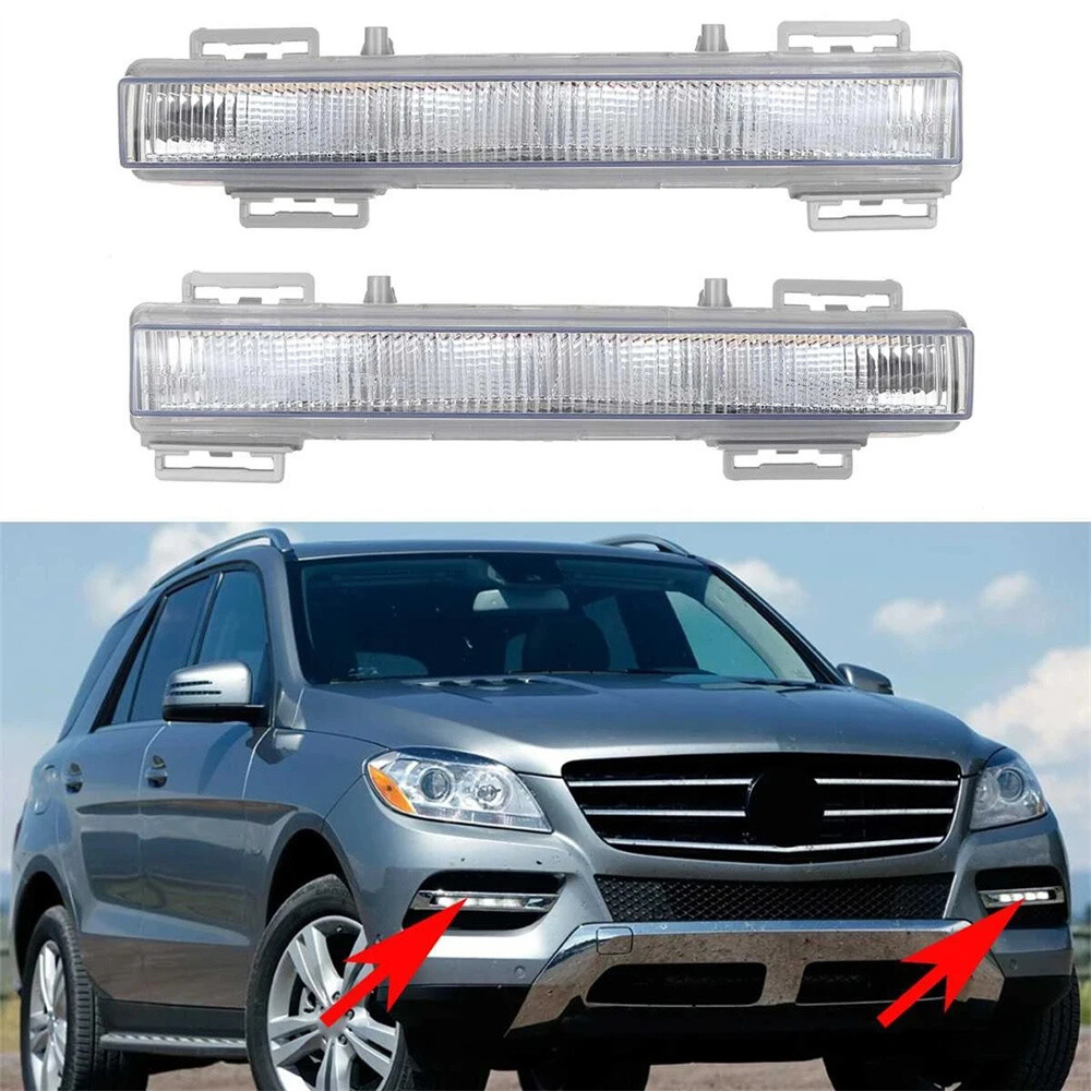 L'éclairage Diurne, DRL Gauche Et Droite pour Mercedes Benz W166 A2049065401 A2049065501, 1Pair L'éclairage Diurne, DRL Gauche Et Droite pour Mercedes Benz W166 A2049065401 A2049065501, 1Pair