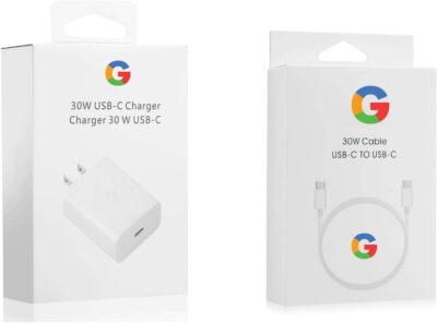 30W USB-C Charger and Cable - Compatible with Google Pixel phones