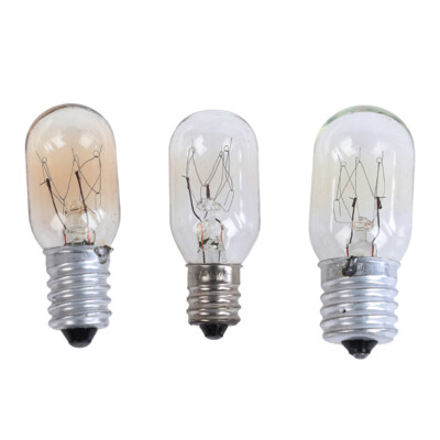 15w Refrigerator Bulb Microwave Light E12/E14/E17 Toaster/Steam Bulb Light 2*D#