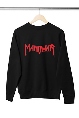 Manowar American heavy metal band Konzert Fan Musik Herren Pullover S-XXXL