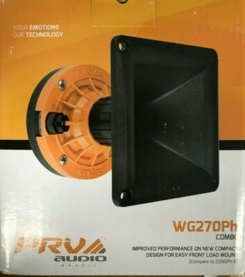 PRV Audio - WG270Ph - 1'' Phenolic Compression Driver 8 Ohm