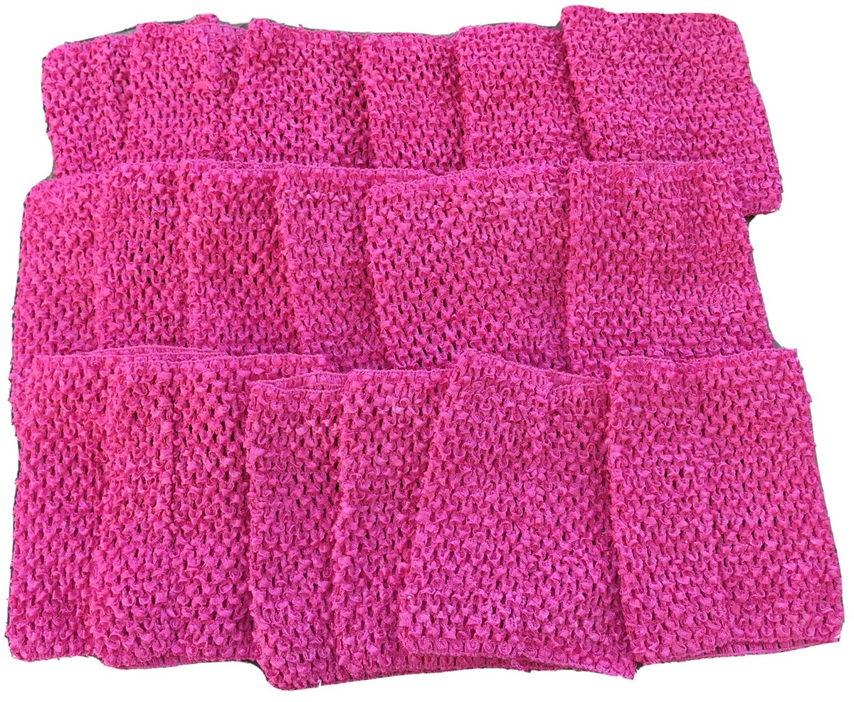 Hot Pink Crochet tube tops For Babies And Toddlers, Mixed  display picture 2