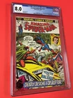 AMAZING  SPIDER-MAN # 117 CGC 8.0 (1973)  DEADLY  DESIGNS OF  THE DISRUPTOR !!