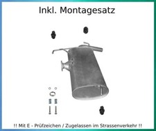 Endschalldämpfer für Mitsubishi Lancer VIII 1.5 1.6 80/86KW Auspuff Montagesatz