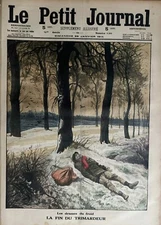 The Small Newspaper 1914 No. 1210 Drama Cold Trimardeur - Removes Per Un Wolf