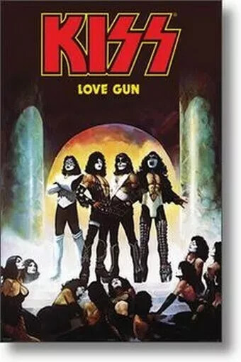 KISS Love Gun Rare New Hot 24x36 Poster Vintage Collectible