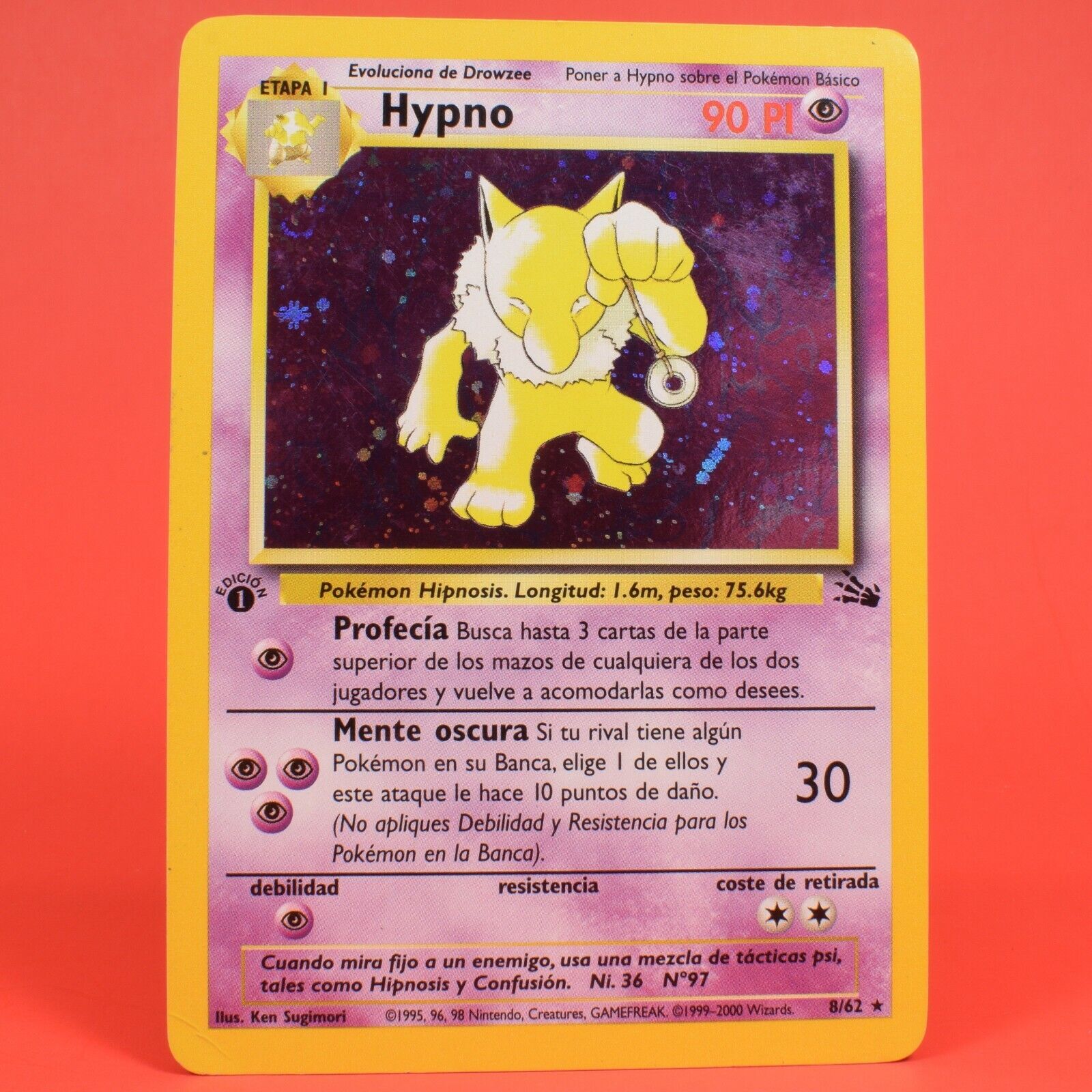 Spanish Pokemon Holographic Letters