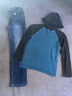 Boys Jeans & Shirt-size M