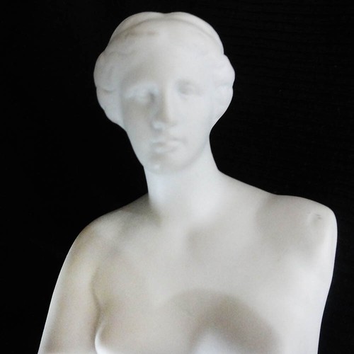 VENUS DI MILO Bisque by Tharaug Limoges 7" tall made in France NEW NEVER USED - Picture 5 of 9