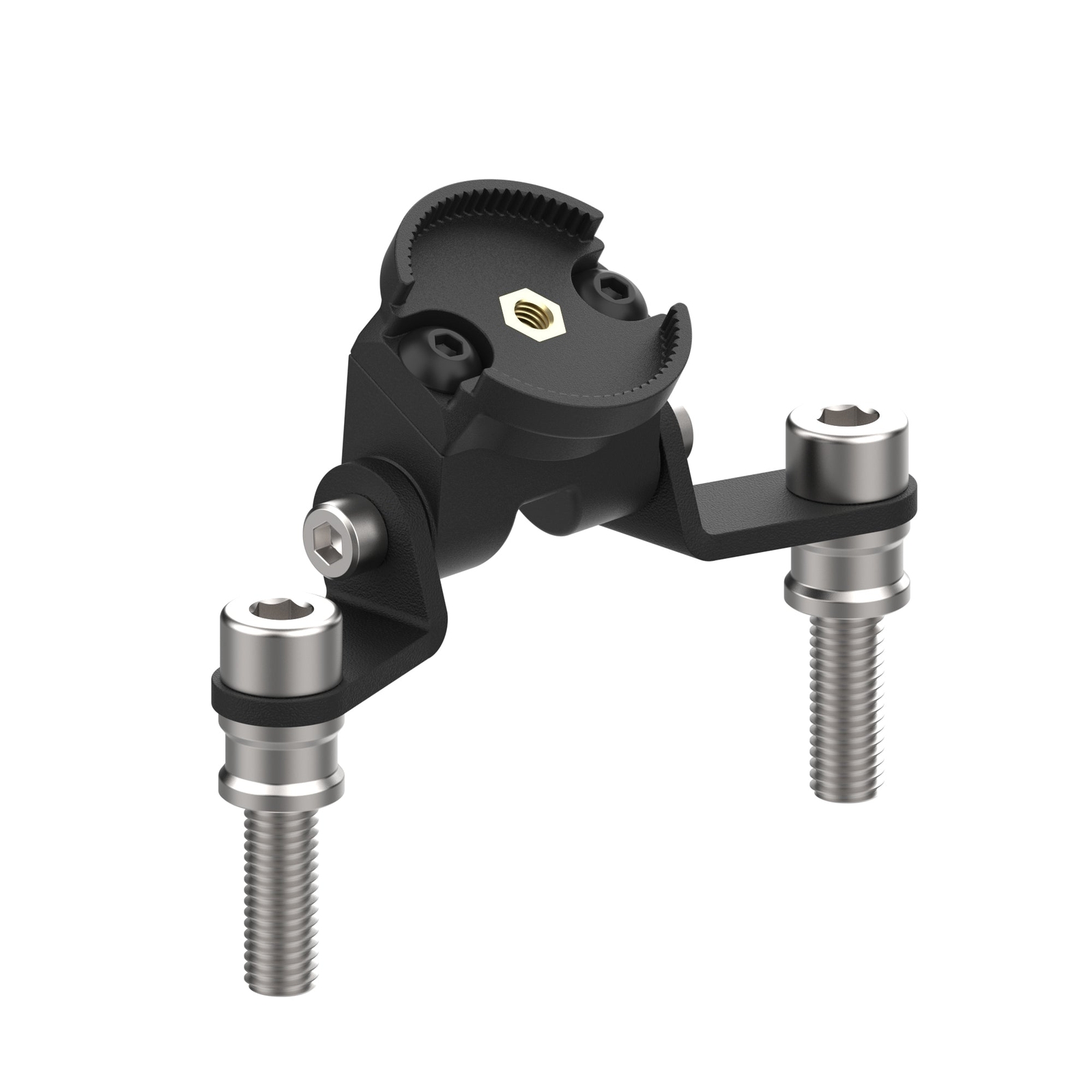 Evotech SP Connect Handlebar Clamp Sat Nav Mount Triumph Bonneville T100 Black (