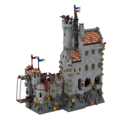 MOC-167273 Dragon Slayer City Medieval 2602 Stück Konstruktionsspielzeuge - Bild 1 von 4