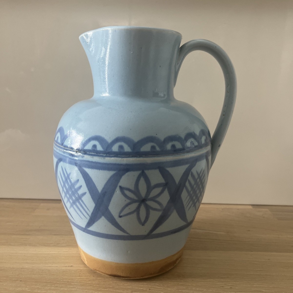 VINTAGE BUCHAN PORTOBELLO STONEWARE SCOTTISH ART POTTERY BLUE