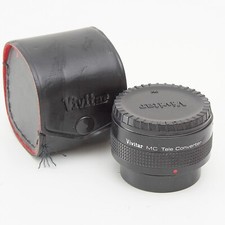 VIVITAR MC 2X TELEKONWERTER DO PENTAX PK-A / R-PK + osłony obiektywu i etui #35