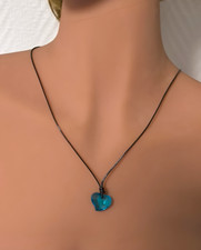 Collier Cordon Soie Rose 42cm - Fermoir Mousqueton Argent 925 - Neuf Avec étiquettes