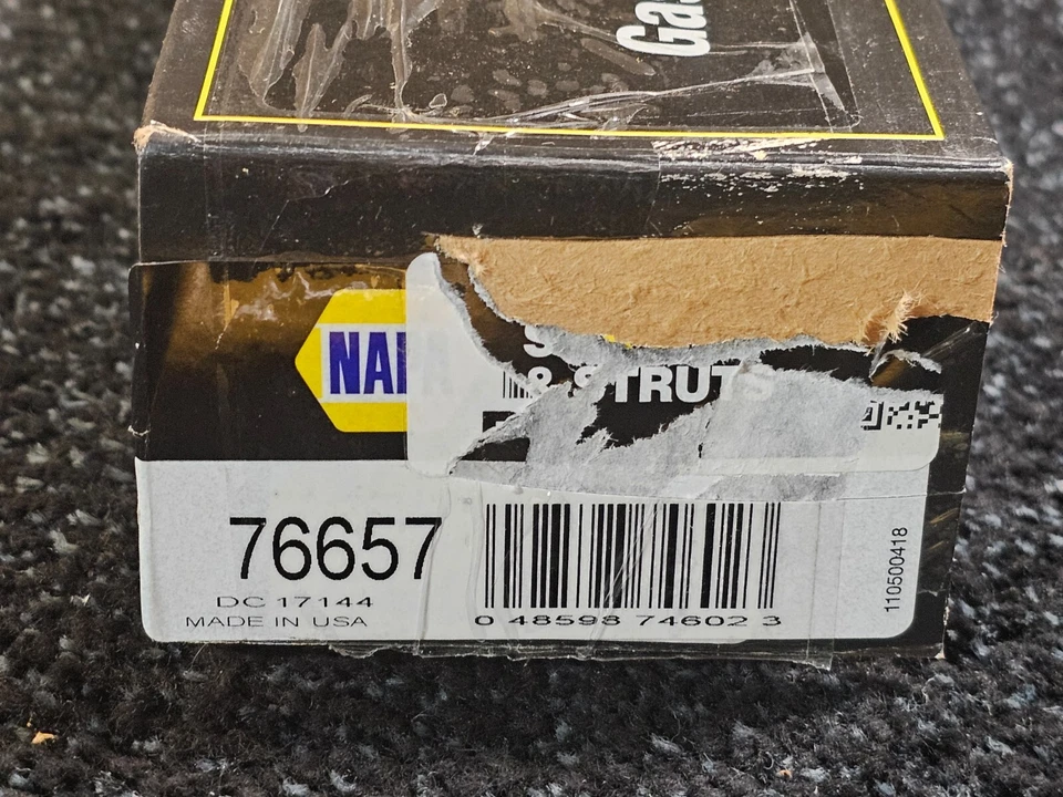 Amortecedor NAPA 76657 gás grande dianteiro para 97-02 Ford Expedition/99 F250 - Imagem 4 de 4