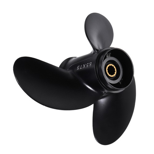 8.5 x 7.5 Aluminum Marine Boat Outboard Propeller For Tohatsu Mercury 8-9.8HP - Picture 5 of 7