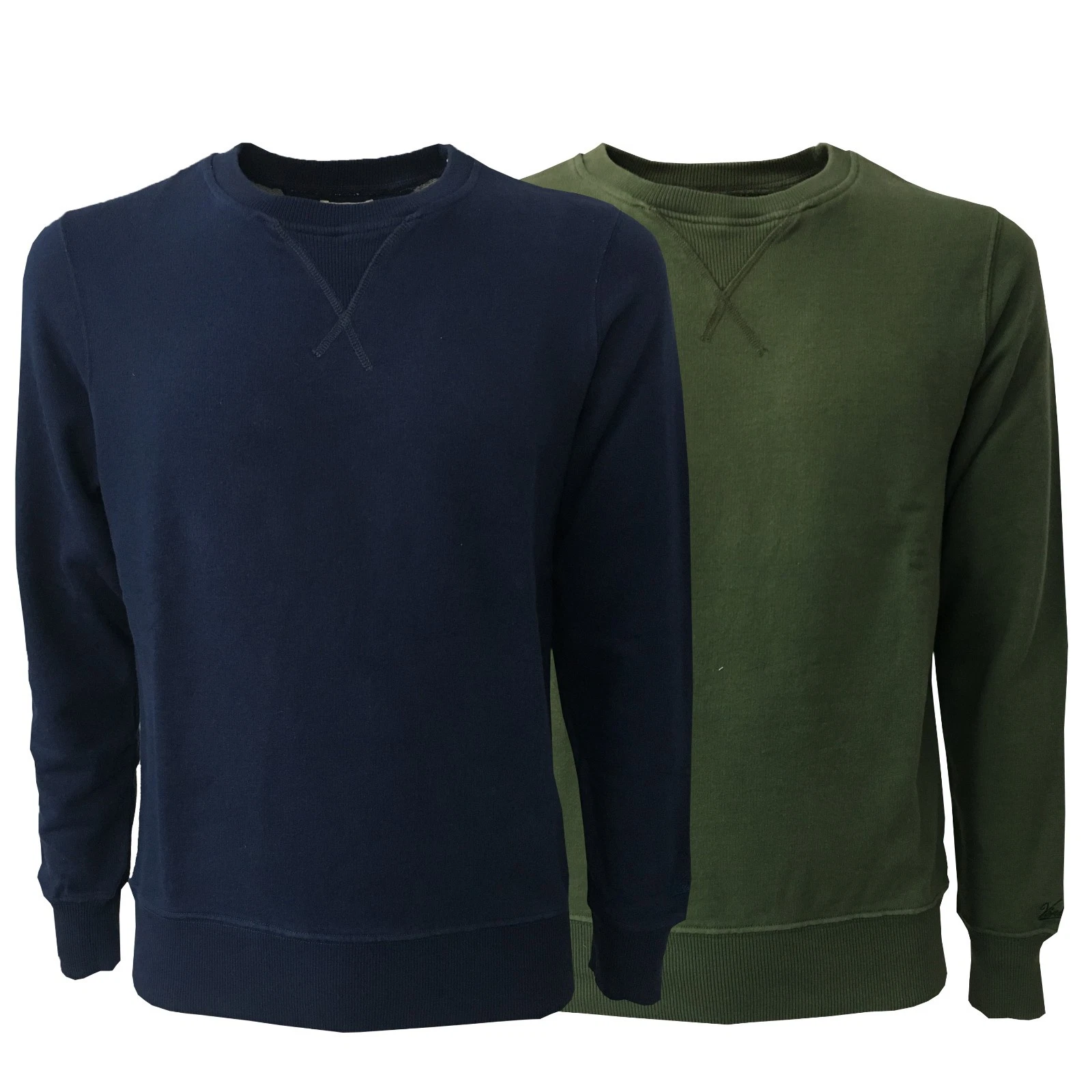 Men's Fleece Hoodie VINTAGE 55 100% Cotton Slim Fit