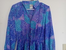 Size S/M light purple & blue dress by Petites by Willie. Excellent condition