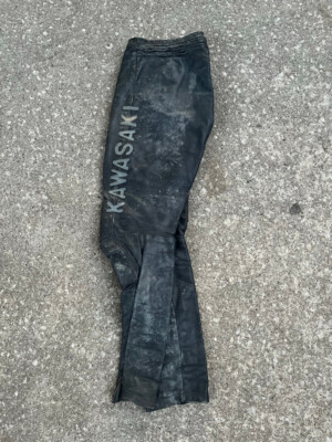 Vanson Leather Kawasaki Motorcycle Pants