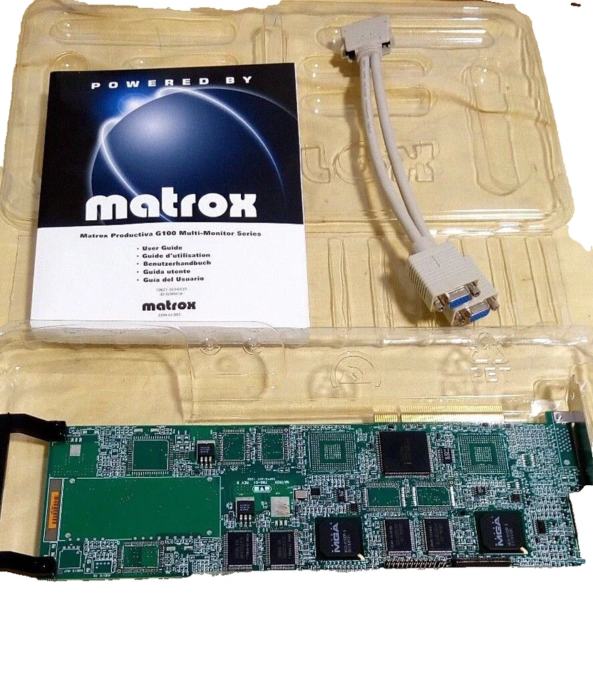 Matrox G+/DUALP Graphics Board P/N: 79075010574 MG14090 Kit - Image 2 of 4