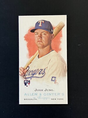 2023 Topps Allen & Ginter Mini Variation Josh Jung RC Rangers