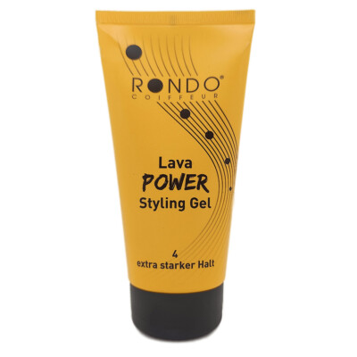 Haargel extra starker Halt Rondo Lava Power Styling Gel 150ml Haarstyling