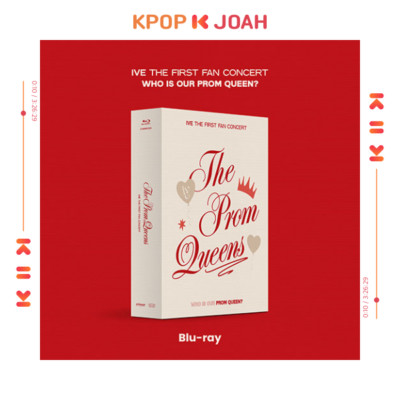 IVE - THE FIRST FAN CONCERT [THE PROM QUEENS] Blu-ray DISC+Book+Card+Photo+Gift