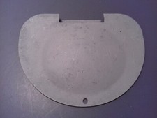 VW Beetle 1959-on Steering Box Inspection Cover Plate OEM Spare Wheel Well Grey