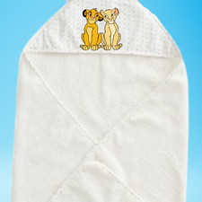 Handmade Personalized Lion King Inspired Hooded Baby Toddler Bath Towel Baby Sho