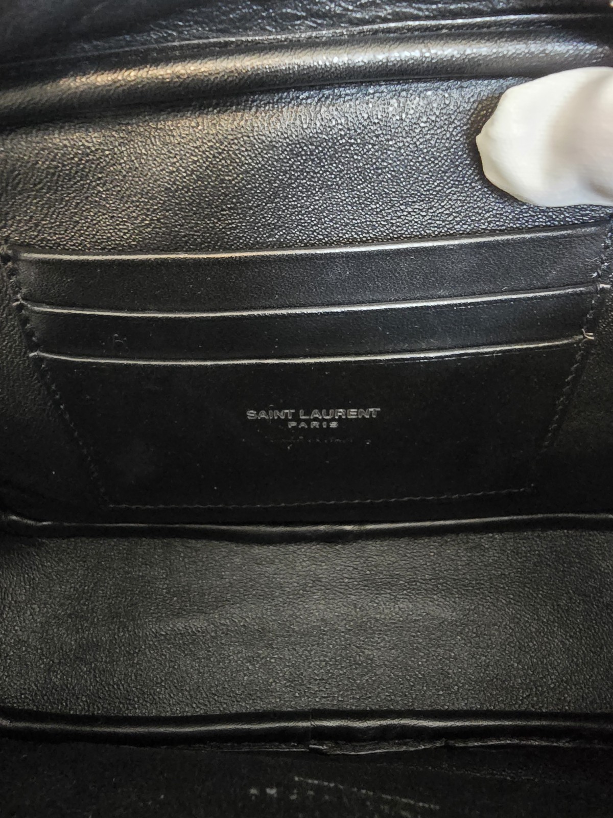 Saint Laurent Loulou Mini borsa a tracolla in pelle trapuntata