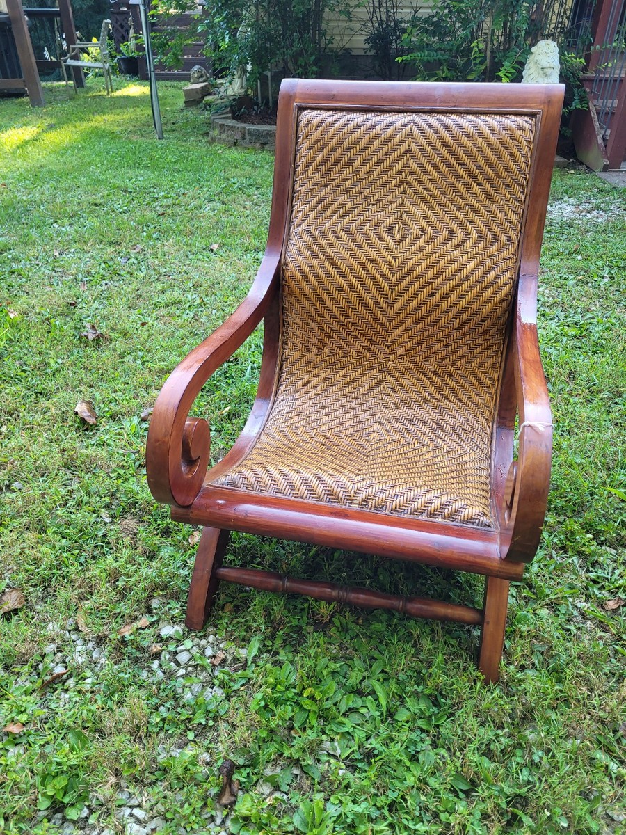 Chic Teak plantation chair | eBay