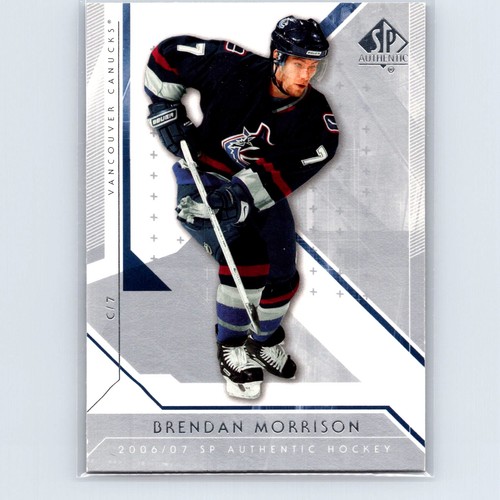 2006 SP Authentic Brendan Morrison #5 card