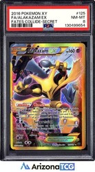 Alakazam EX 125/124 Fates Collide Secret Rare Full Art Holo