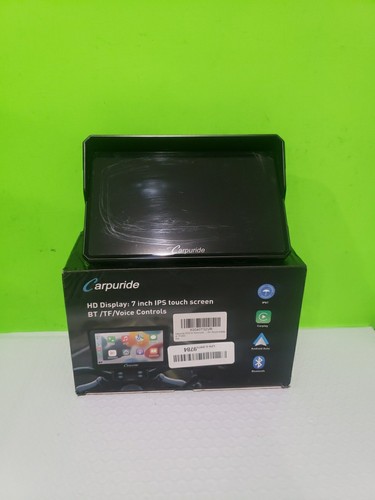Carpuride W702 Moto Carplay Android Auto Waterproof Touchscreen Dual Good Condi